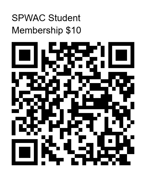 $10 SPWAC Student -qrcode Pay for Student Membership ($10) with PayPal