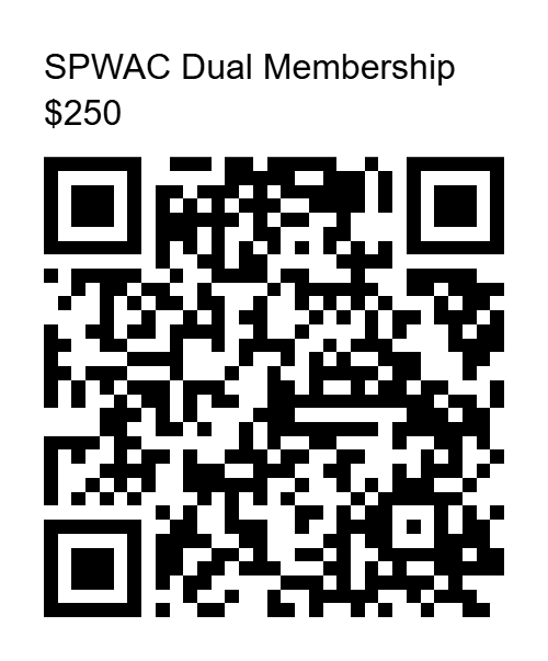 $250 SPWAC Dual Mem-qrcode Pay for Dual Membership ($250) with PayPal